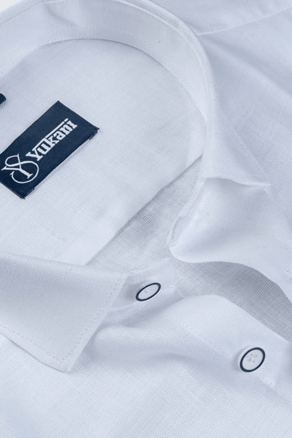 Linen White Primium Quality Shirts For Men