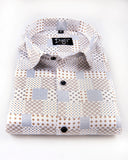 White Color With Sky Star Digital Print Cotton Shirt