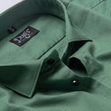 Dugs Sea Green Dobby Cotton Shirt