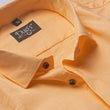 Dugs Light Orange Dobby Cotton Shirt